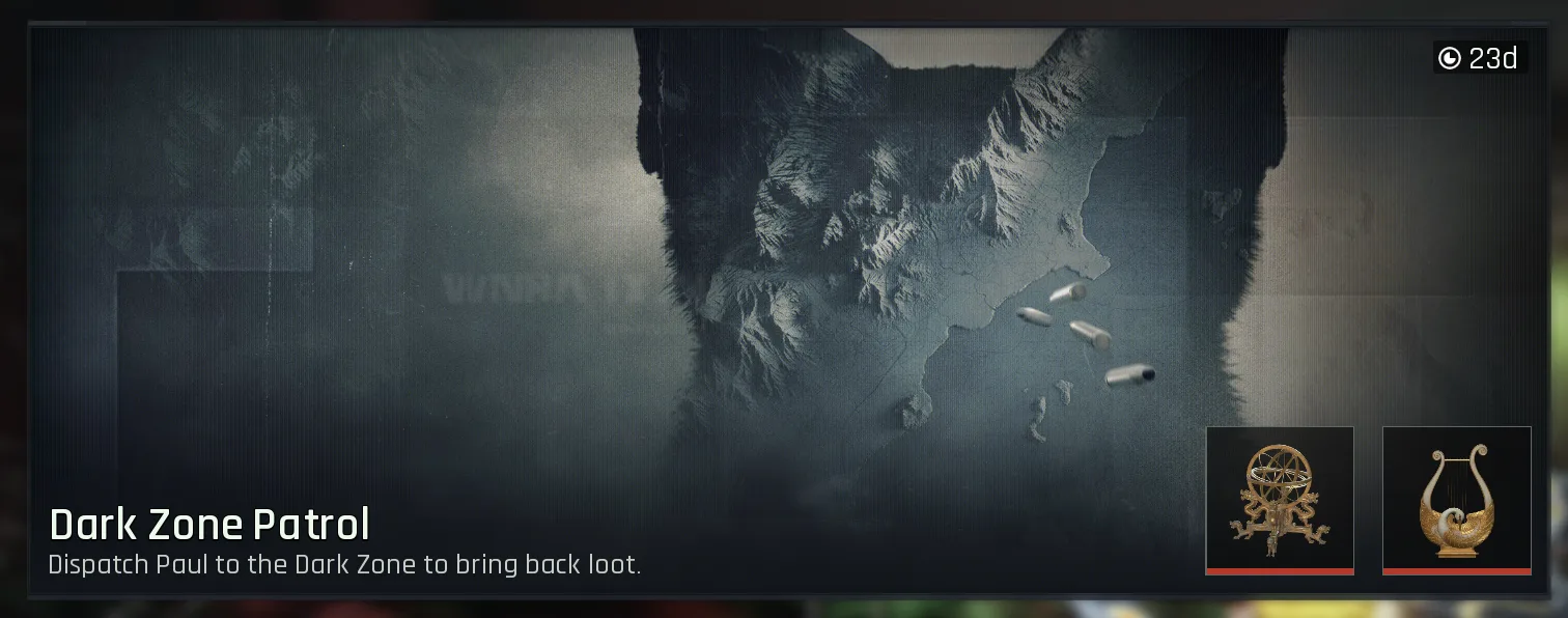 Dark Zone Patrol in Arena Breakout Infinite mit Paul und Loot-Belohnungen