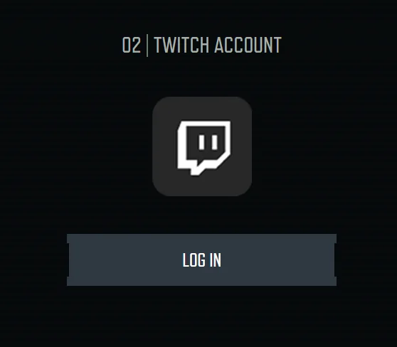 Schritt 2: Twitch-Konto für Arena Breakout Infinite Drops einloggen